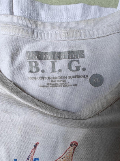 White Vintage Style Biggie Smalls T-Shirt