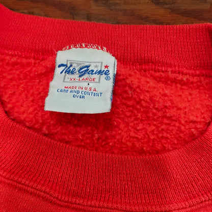 Vintage Chicago Bulls Red Crewneck Sweatshirt
