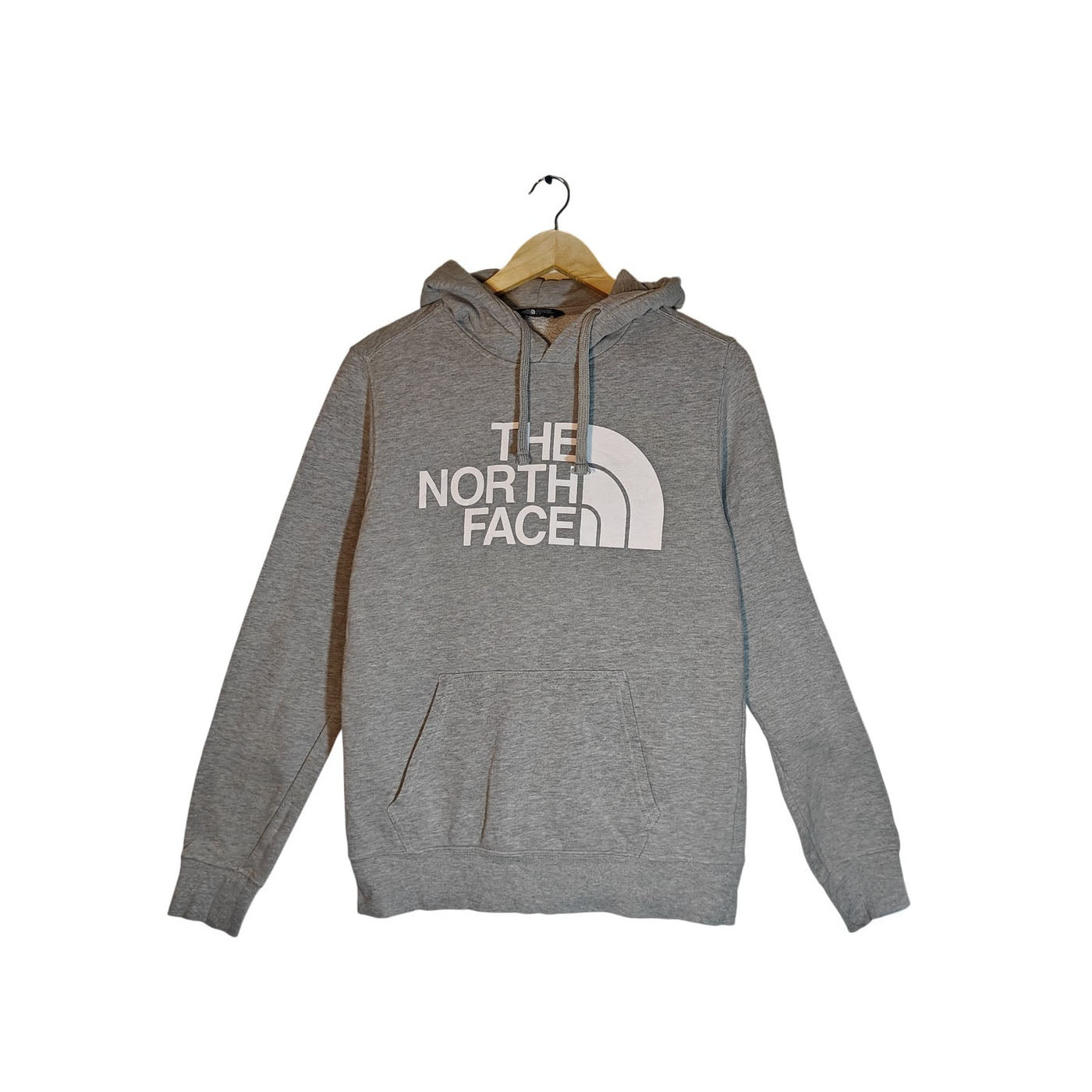 Gray Logo Hoodie Sweatshirt