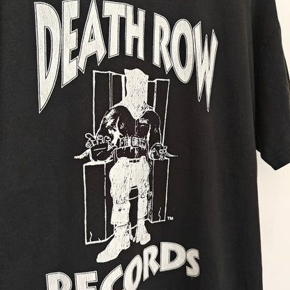 Death Row Records Black Graphic Tee