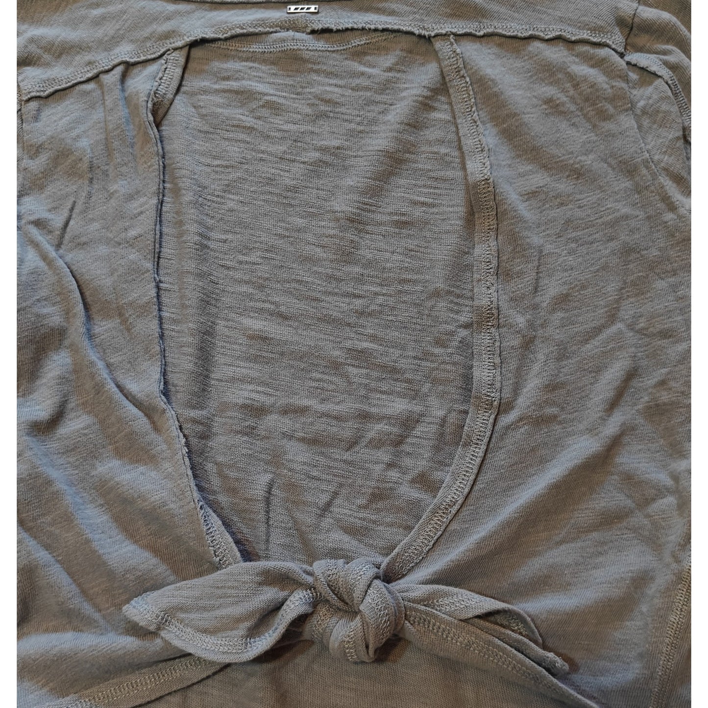 Open Back Tie Crop Top