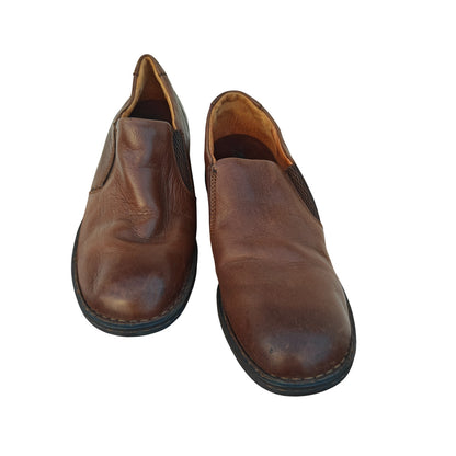 Women’s Brown Leather Loafers