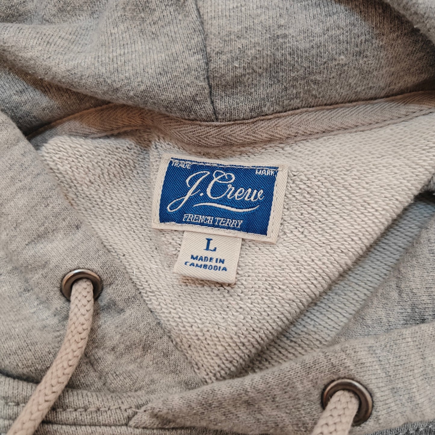 Re-Imagined Gray French Terry Hoodie