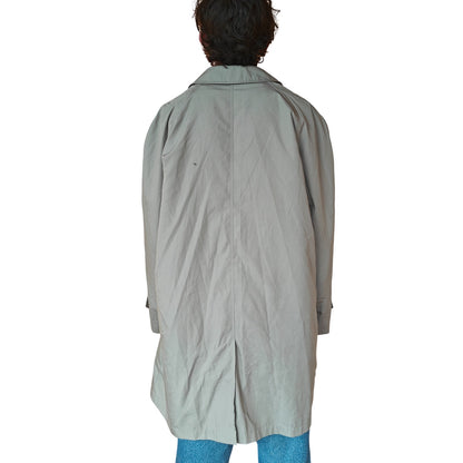 Beige Classic Men's Trench Coat