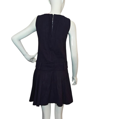Vintage Saks Fifth Avenue Young Circle Mod Drop Waist Dress