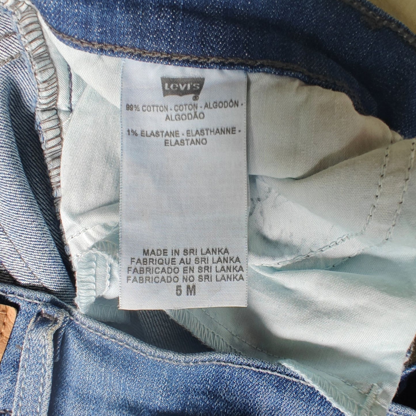 Levi’s Too Superlow Bootcut Jeans Women’s Size 5M Blue Medium Wash Denim