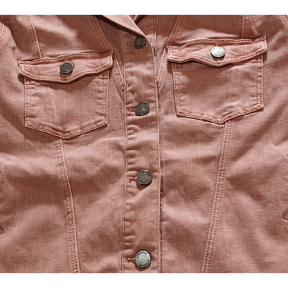 Pink Denim Jacket