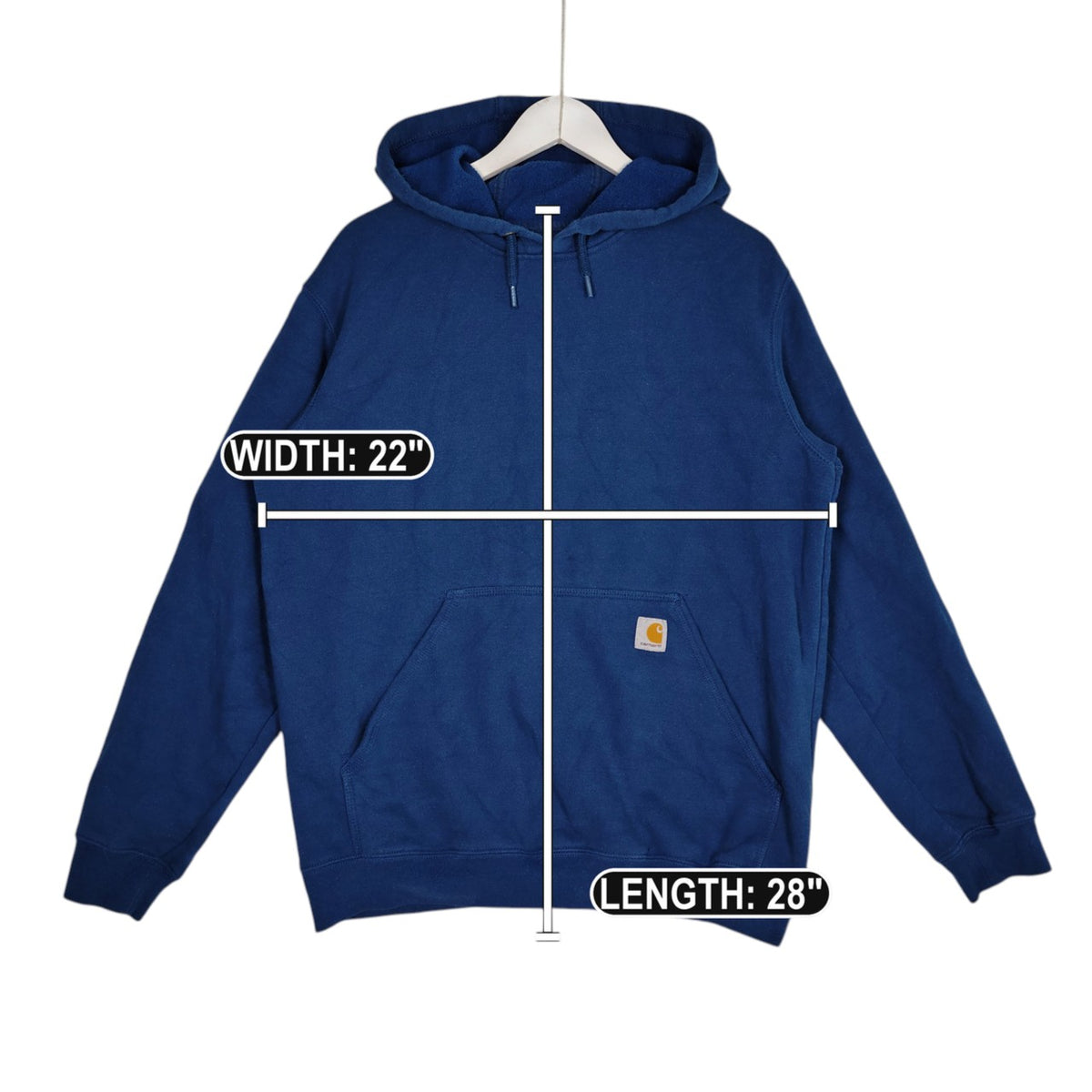 Carhartt Original Fit Pullover Hoodie – Blue