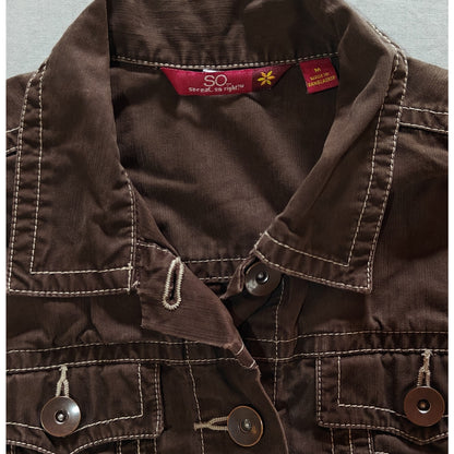 Brown Denim Jacket