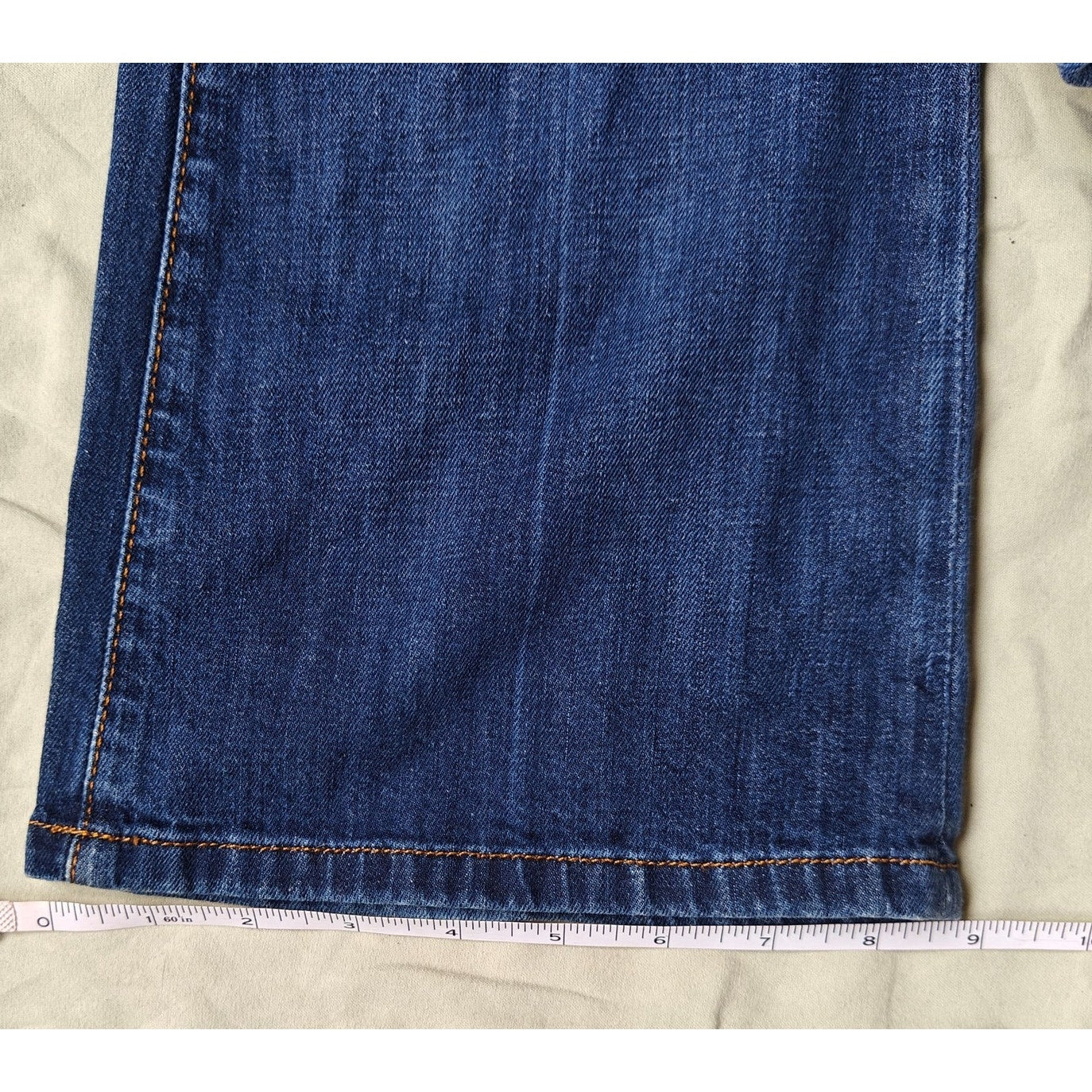Rocker Bootcut Jeans With Flap Pockets