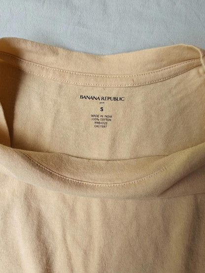 Yellow Dolman Sleeve Tee