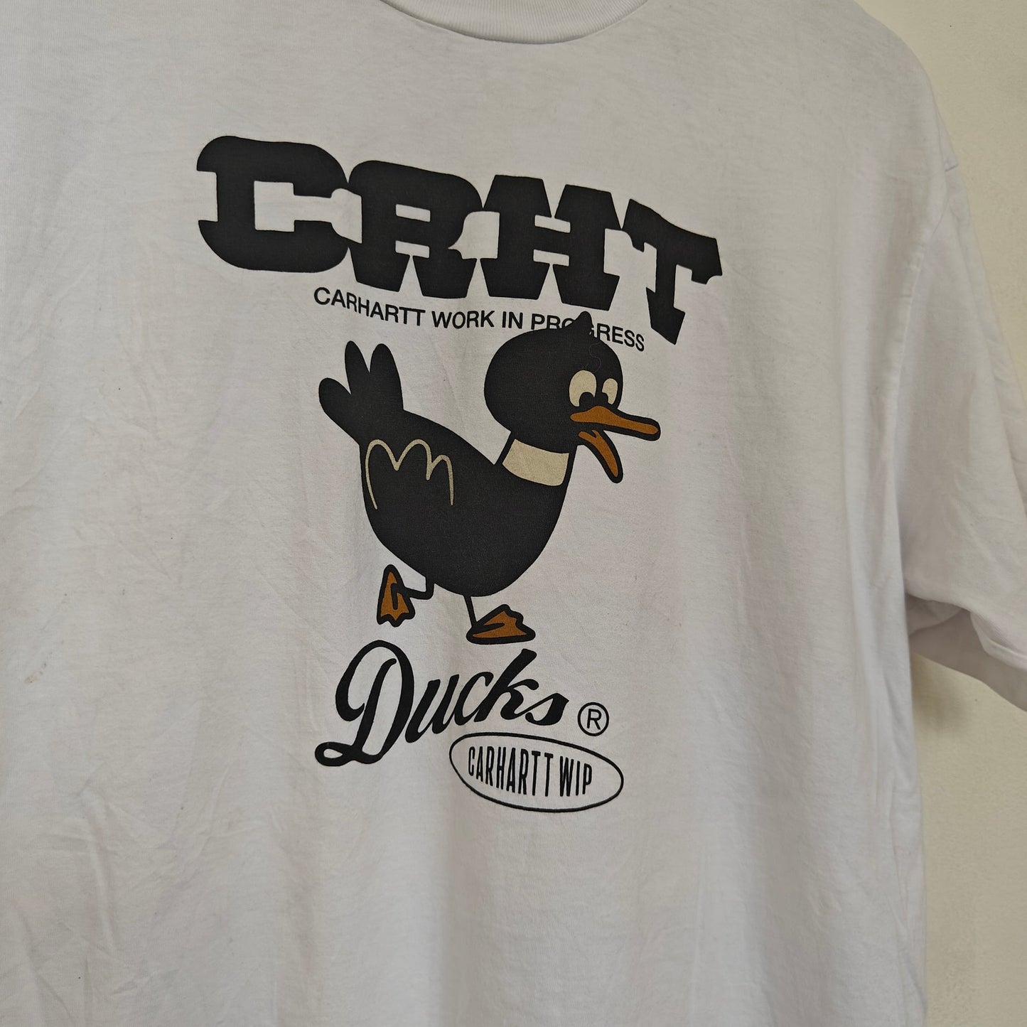 White Ducks Graphic T Shirt