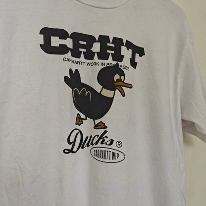 White Ducks Graphic T Shirt