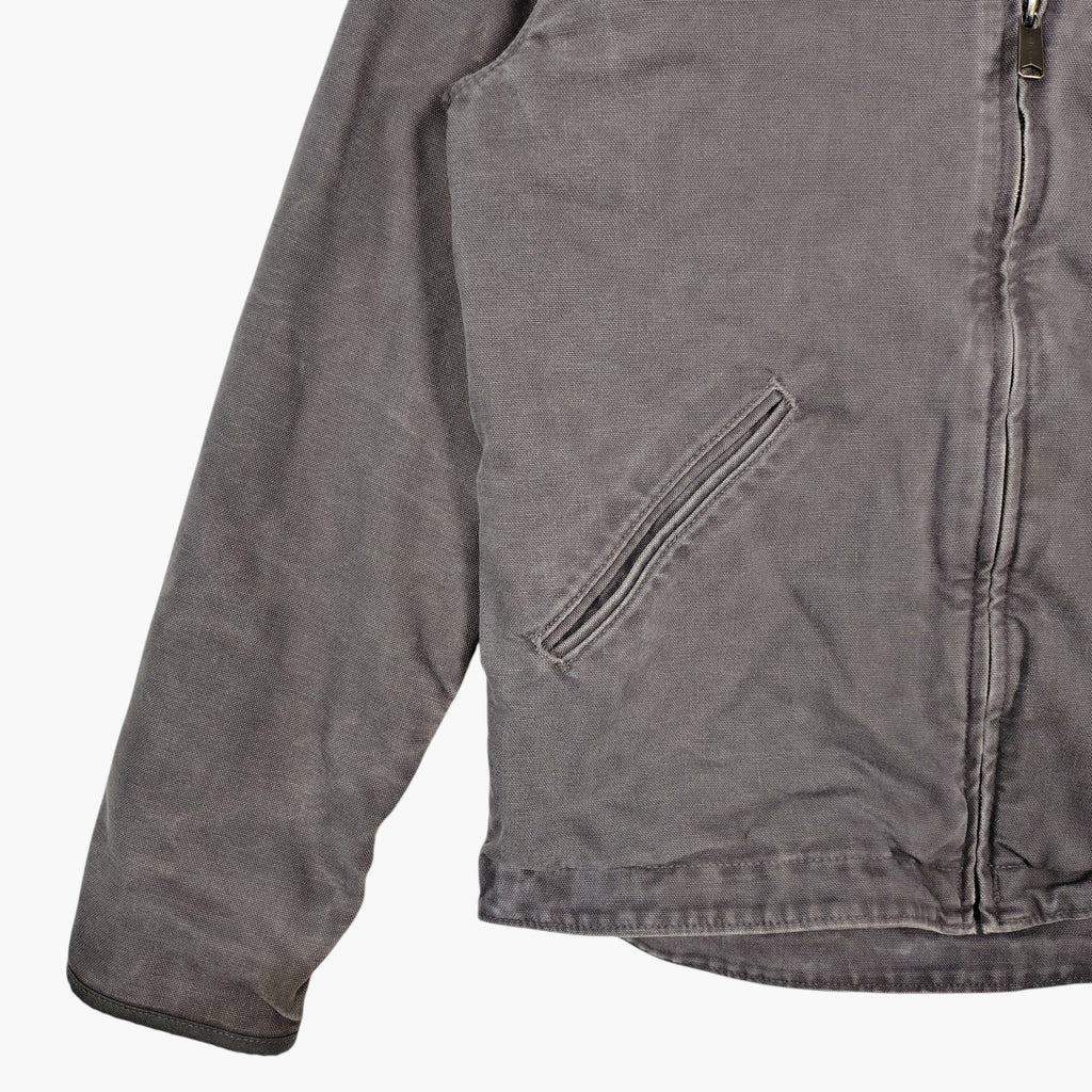 Carhartt Washed Duck Sierra Sherpa-Lined Jacket – Gravel Gray, Small