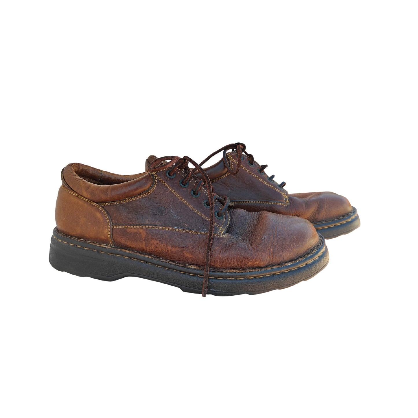 Brown Leather Oxford Shoes
