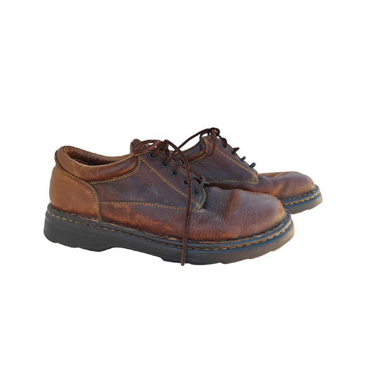 Brown Leather Oxford Shoes