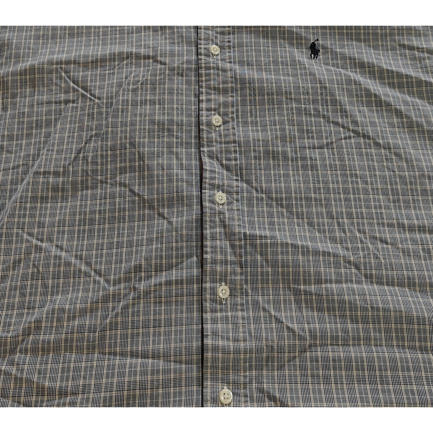 Plaid Short Sleeve Button Down Shirt
