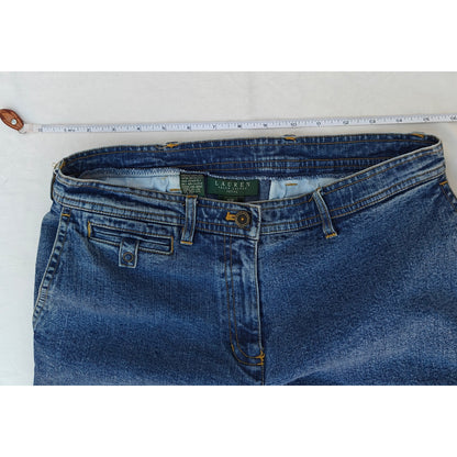 Straight Leg High Rise Mom Jeans