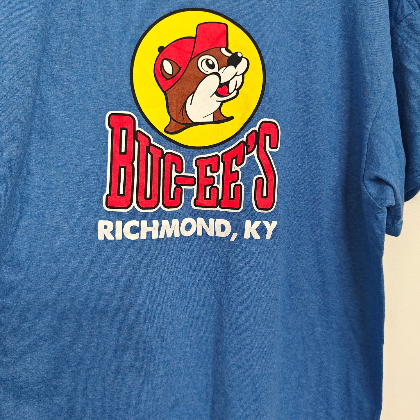 Buc-ee's Blue Graphic Logo T-Shirt