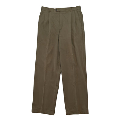 Khaki Wool Dress Pants Mens