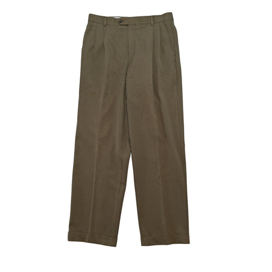 Khaki Wool Dress Pants Mens