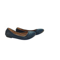 Emmie Black Leather Ballet Flats