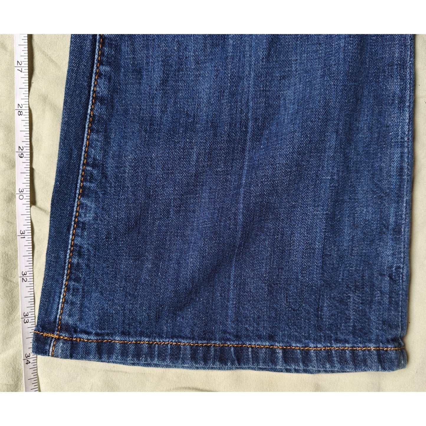 Rocker Bootcut Jeans With Flap Pockets