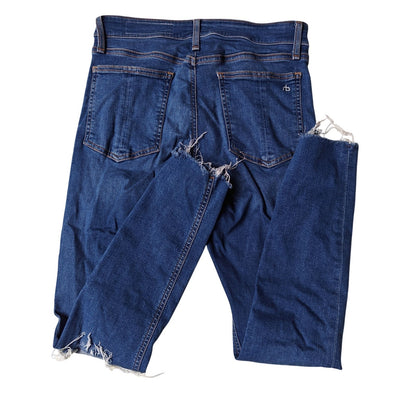 High-Rise Ankle Skinny Jeans Size 28