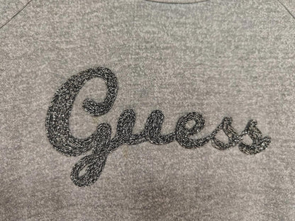 Heather Gray Y2K Logo Sweatshirt
