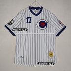 Headgear Classics 1931 Cleveland Cubs #17 Pinstripe Baseball Jersey Men’s XL