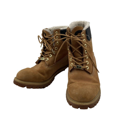 Timberland x Champion Wheat Nubuck Boots Fur Lined Lace Up Men’s