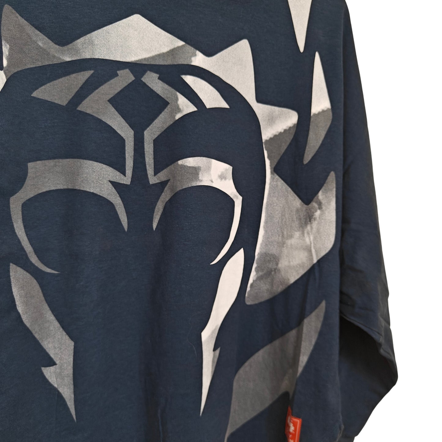Star Wars Navy Mandalorian Graphic Tee