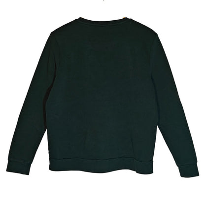 Green Maison Scotch Embroidered Graphic Sweatshirt