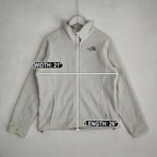 The North Face Ivory Full Zip Fleece Jacket Women’s Large