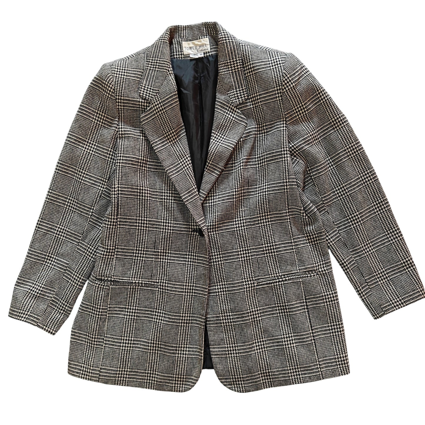 Glen Plaid Blazer