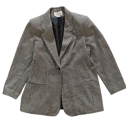 Glen Plaid Blazer