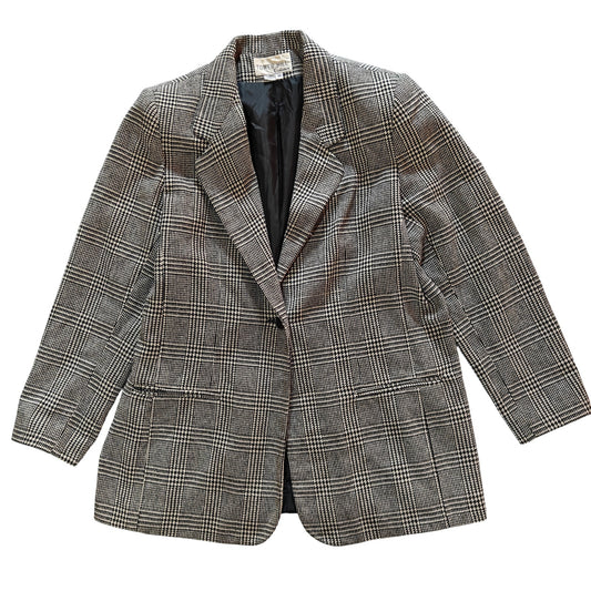 Glen Plaid Blazer