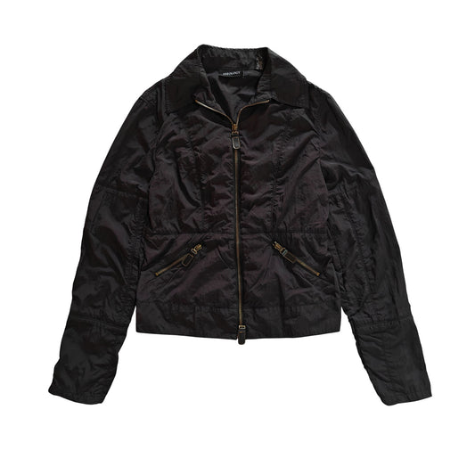 Black Harley Davidson Eagle Patch Jacket