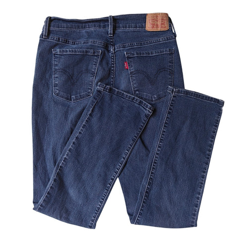 505 Straight Leg Zip Fly Jeans