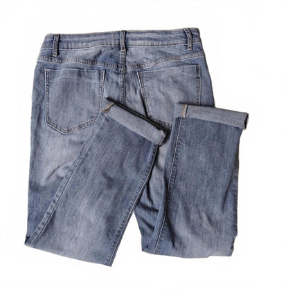 Roll Cuff Capri Jeans Size 10