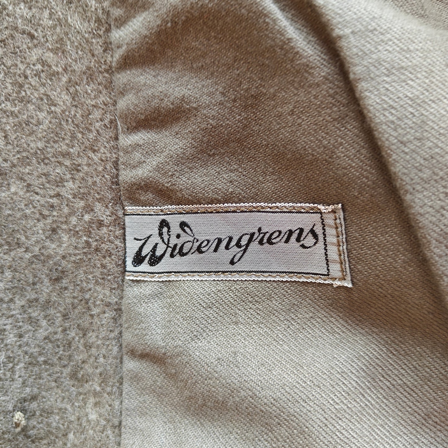 Vintage Scandinavian Wool Military Coat Red