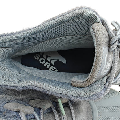 Gray Wool Women’s Sneaker Boots