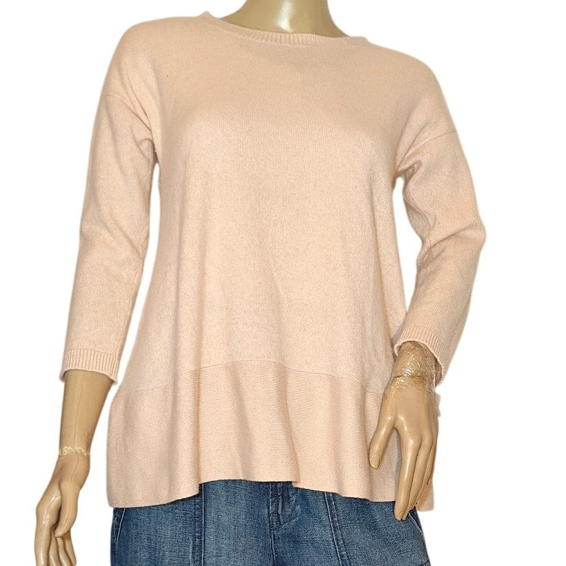 100% Cashmere Pink Sweater
