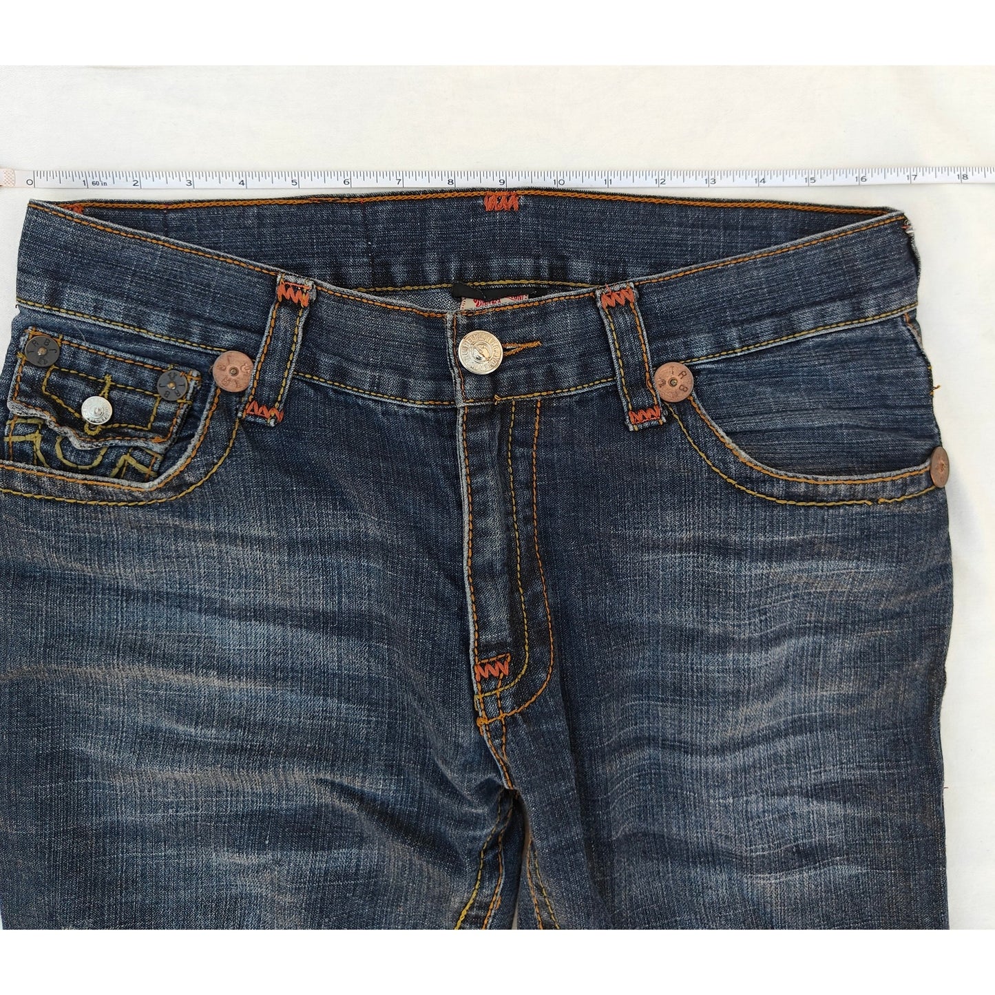 Joey Big T Straight Leg Jeans Size 34x33