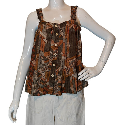 Boho Tank Top in Fall Colors