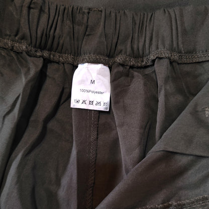 Olive Green Wide Leg Cargo Pants