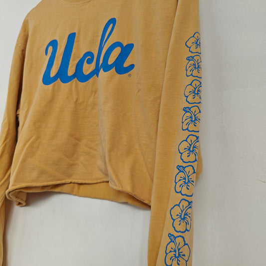 UCLA Cropped Long Sleeve Tee