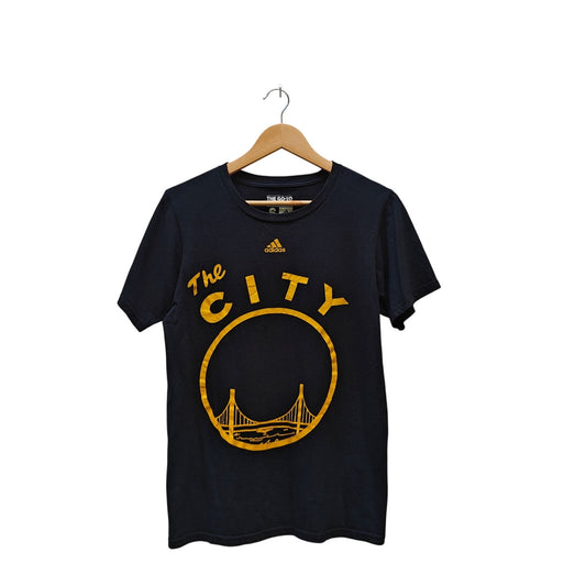 Golden State Warriors “The City" T-Shirt in Black