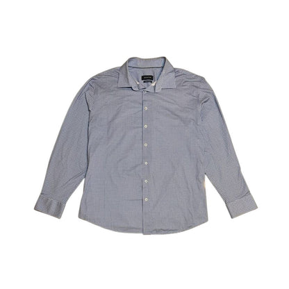 Comfort Stretch Micro Check Button Down