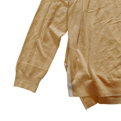 Cream Crewneck Cashmere Sweater
